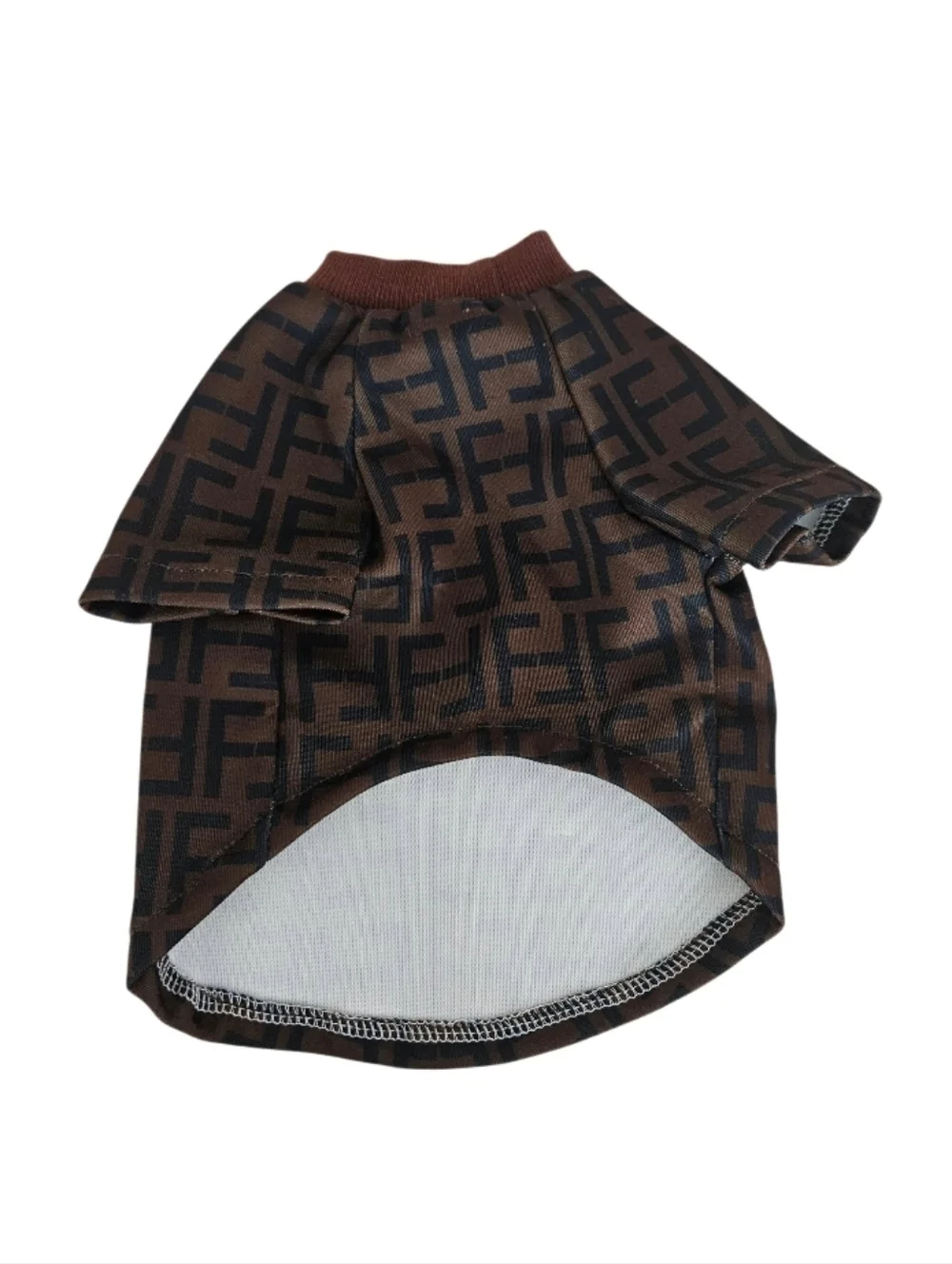 Monogram Small Dog Sweater in Brown and Black